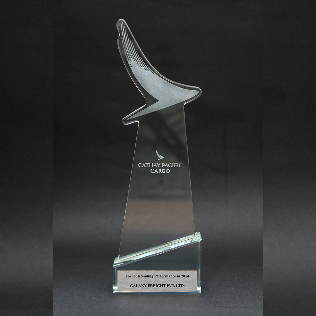 Logistics Certifications Outstanding Performance Award